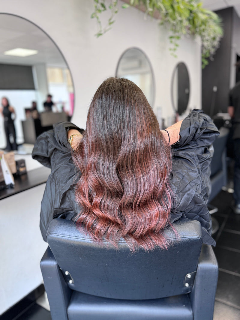 Cheveux réparés